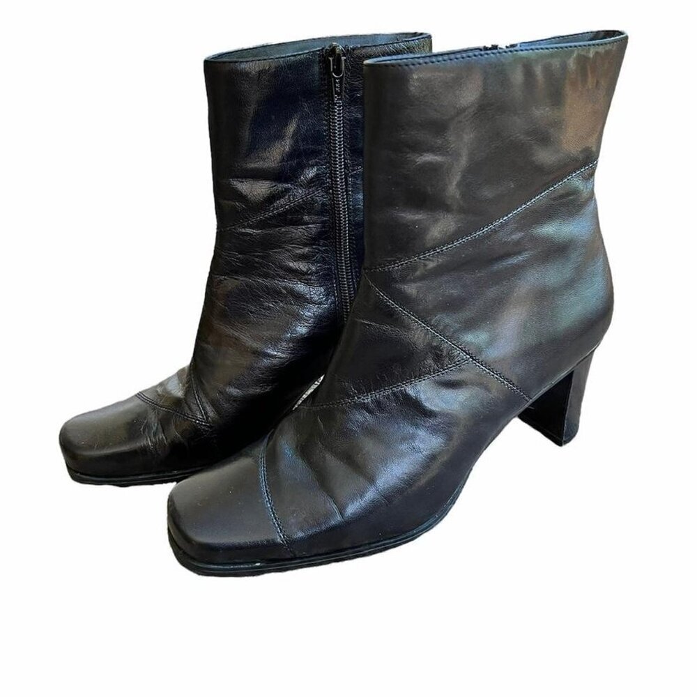 Vintage Leather Booties